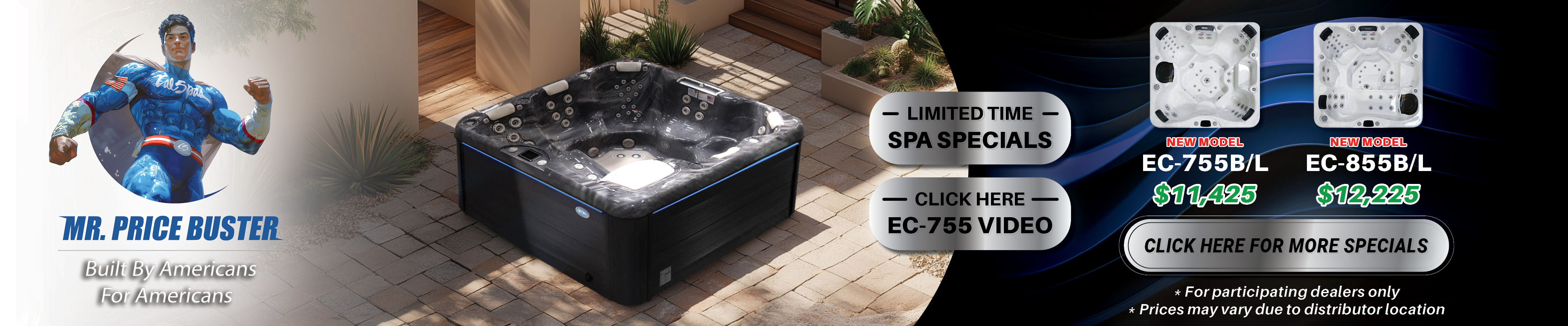 Calspas hot tub being used in a family setting - St Petersburg
