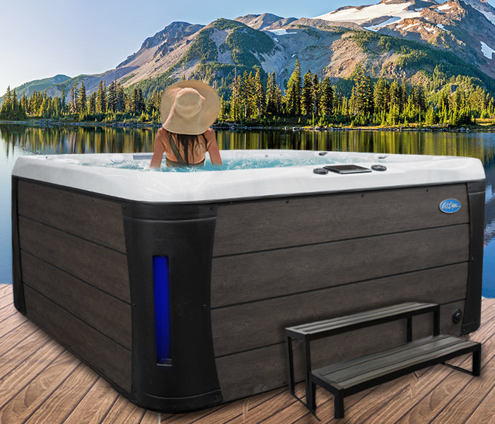 Calspas hot tub being used in a family setting - hot tubs spas for sale St Petersburg